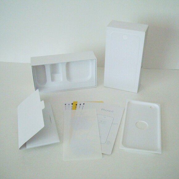 2/$10* iPhone 6 EMPTY BOX White Box Space Gray 64GB EMPTY BOX ONLY No Phone Incl - Picture 1 of 11